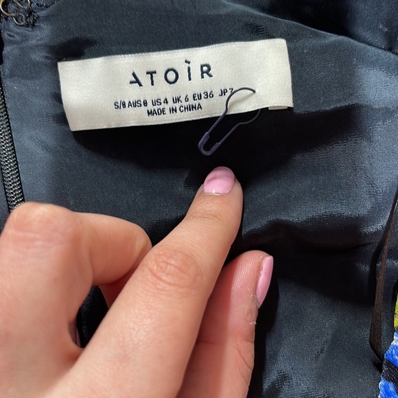 NWOT Atoir Star Dress in Scarlet Rose size small - Picture 5 of 9